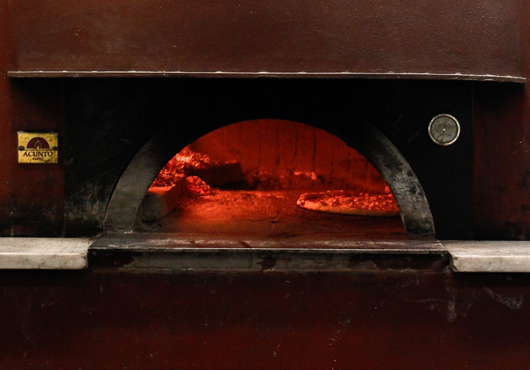 Wood-fired brick oven